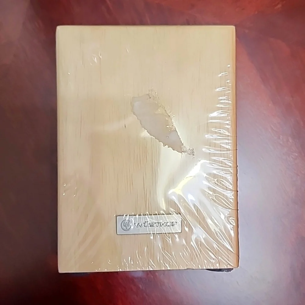 WUSTHOF 6-slot Steak Knife Block New!